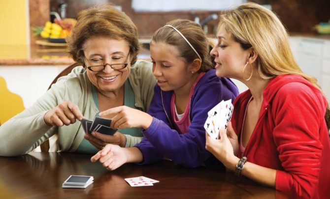 family-playing-cards